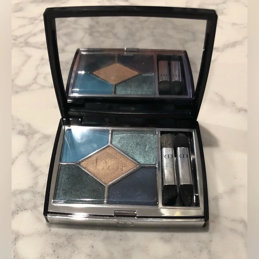 Dior eyeshadows in Denim w/o box